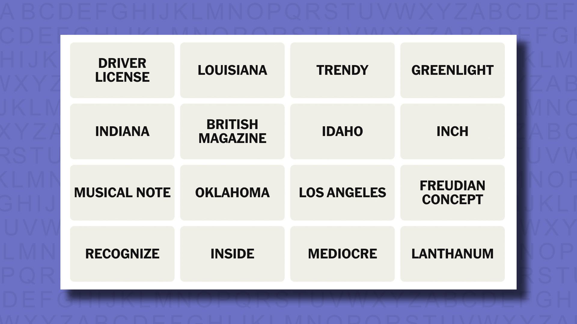 NYT Connections hints for game 754 on a purple background