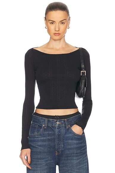 The Bateau Top