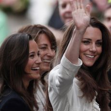 Princess Kate with Pippa and Carole Middleton