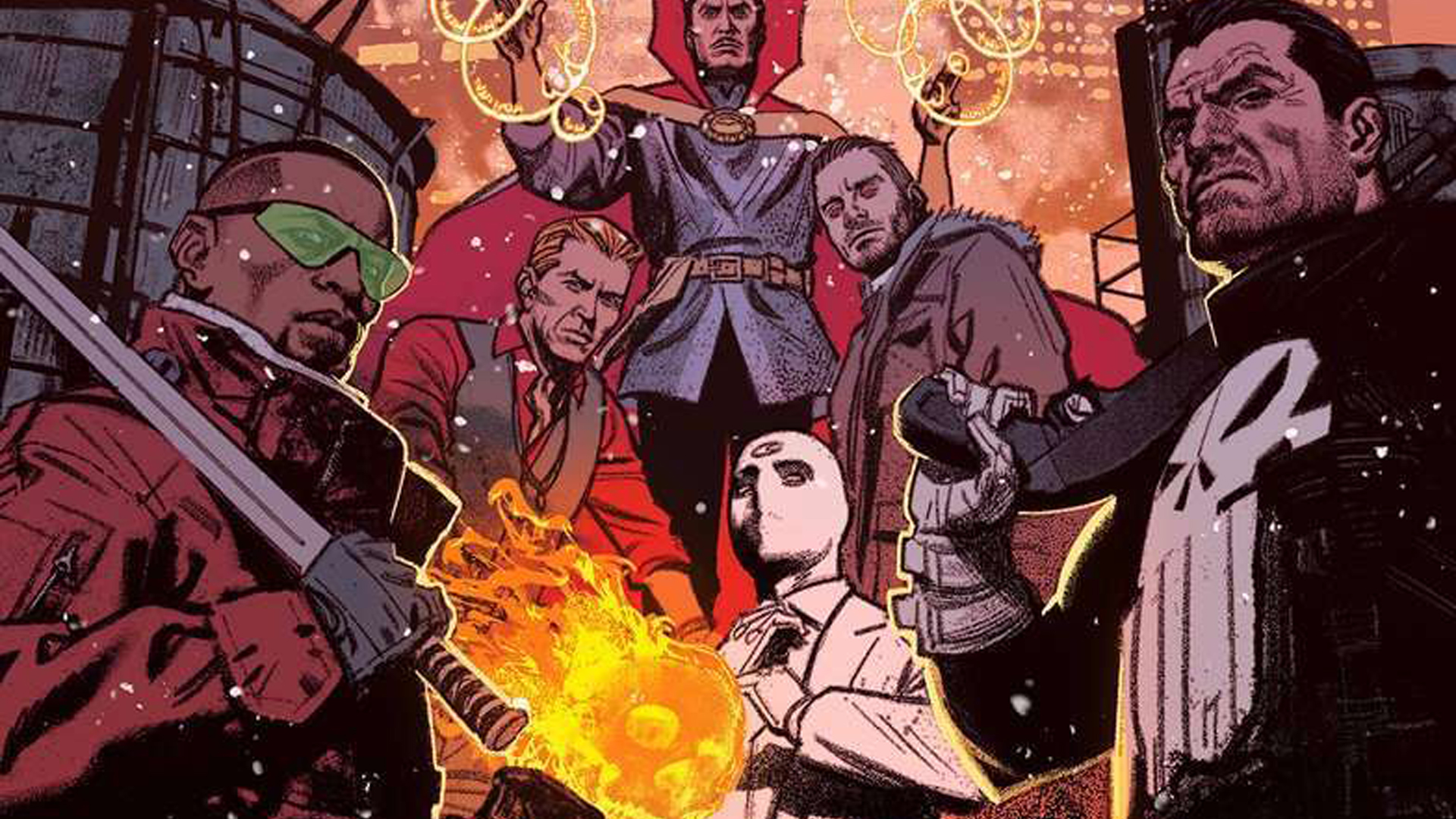 Inside the Midnight Sons comic book that Marvel passed on in 2017 | GamesRadar+