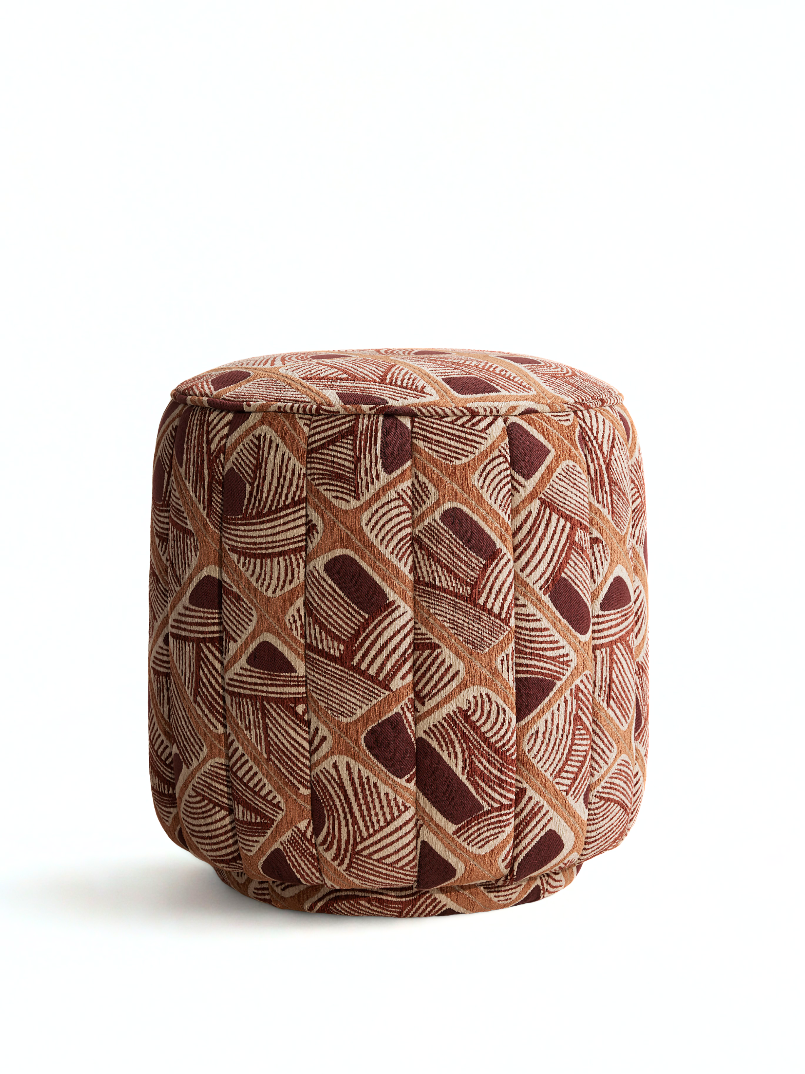 jacquard footstool 