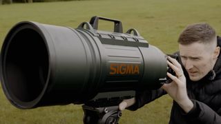 Tom Calton using the Sigma APO 200-500mm f/2.8 EX DG