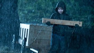 Owen Atlas in Little Evil, one of the best horror movies on Netflix