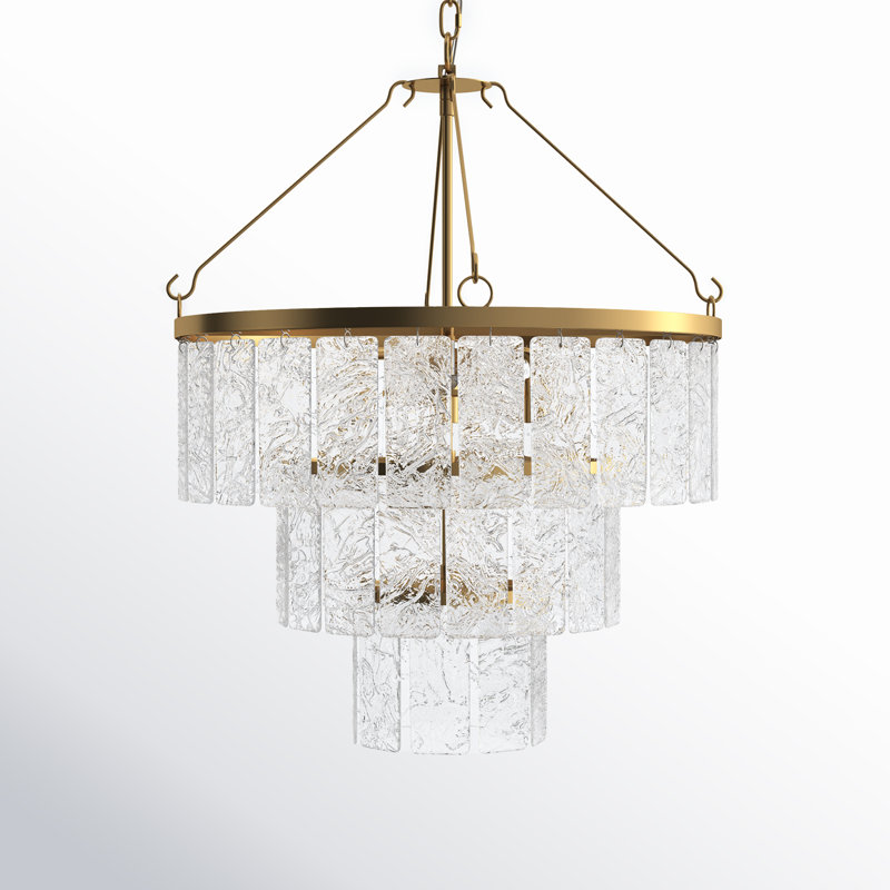 Joss &amp;amp; Main Lockeford 4 - Light Unique / Statement Tiered Chandelier &amp;amp; Reviews | Wayfair