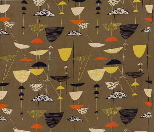 &#039;Calyx&#039; print by Lucienne Day, 1951