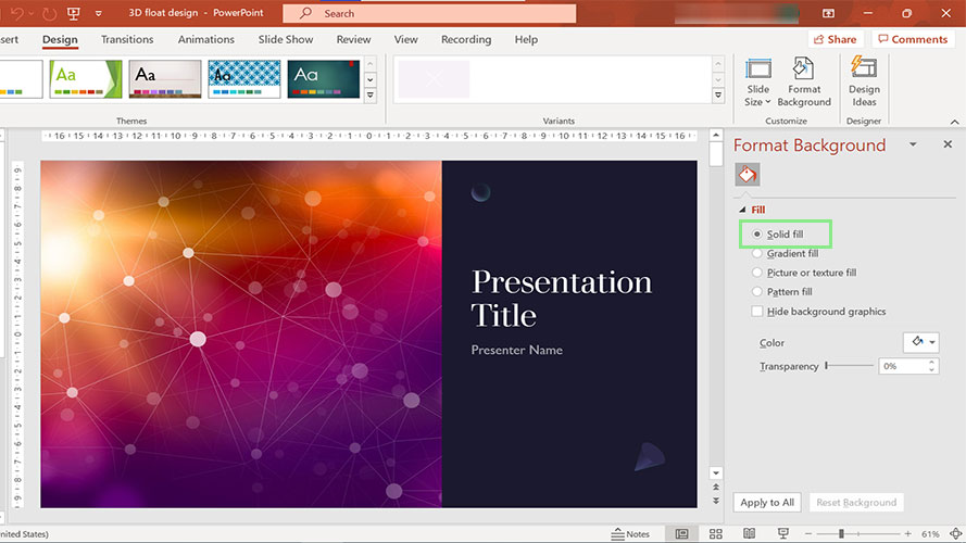 How to remove a background in PowerPoint