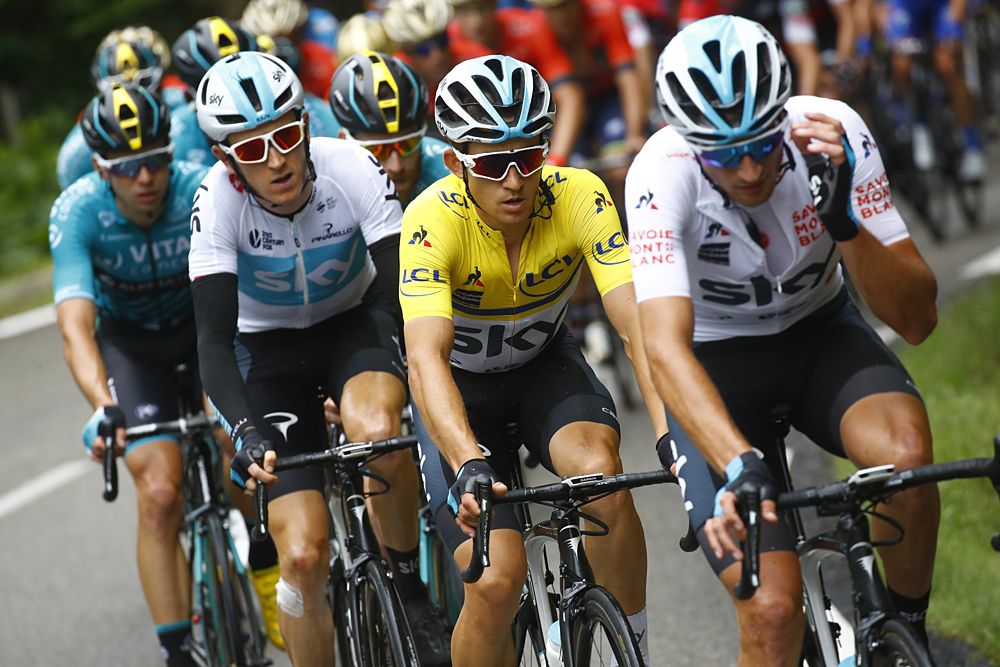 Michal Kwiatkowski (Team Sky) during stage 1 at Criterium du Dauphine