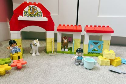 Duplo Lego Horse Stables and Pony Care set