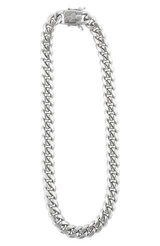Tori Cuban Chain Choker Necklace