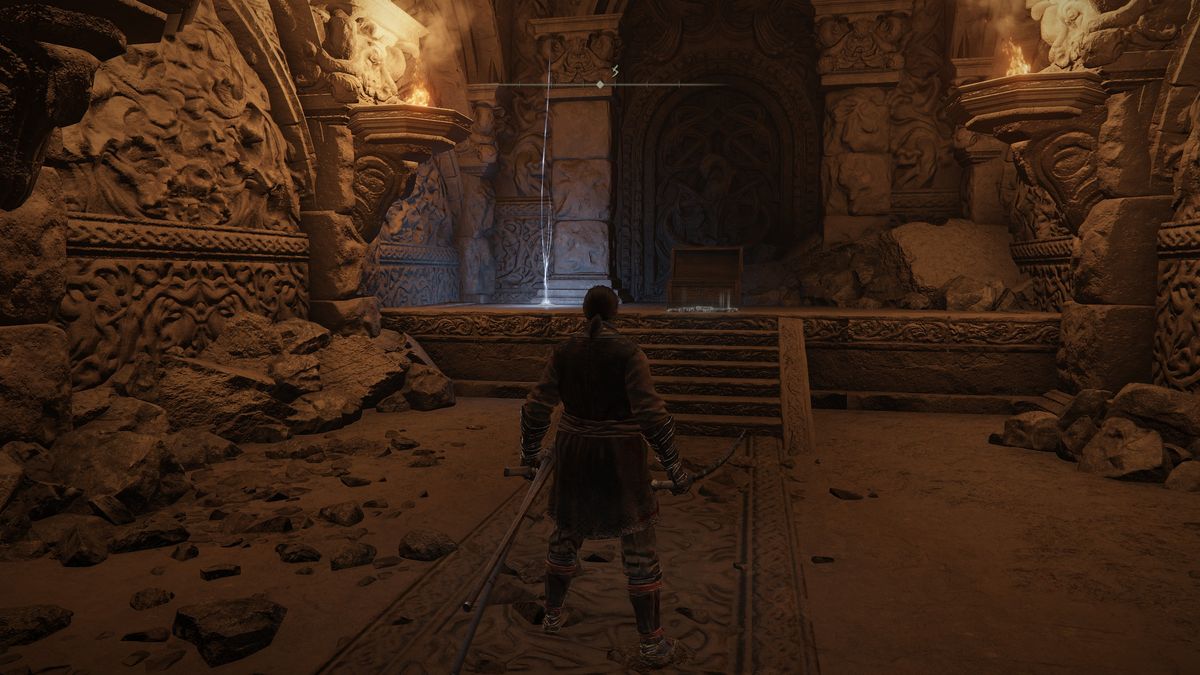 view of weapon chest