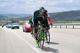 Mouricio Moreira in the breakaway