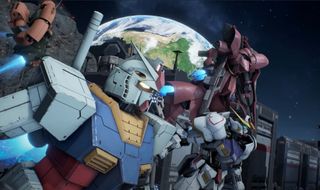 Gundam Evolution Gundams charge!