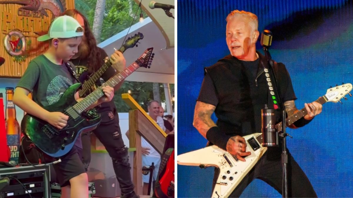 Jacob K  and James Hetfield