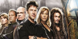 Stargate Atlantis cast including Jason Momoa and Joe Flanigan