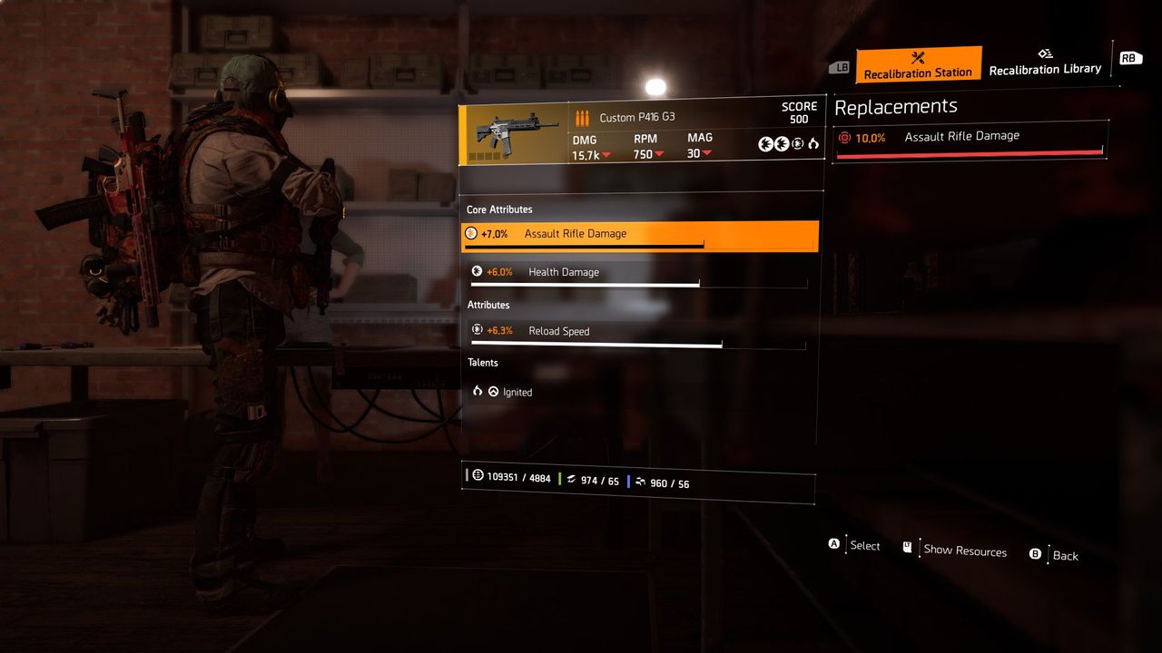 Division 2 New Recal Library
