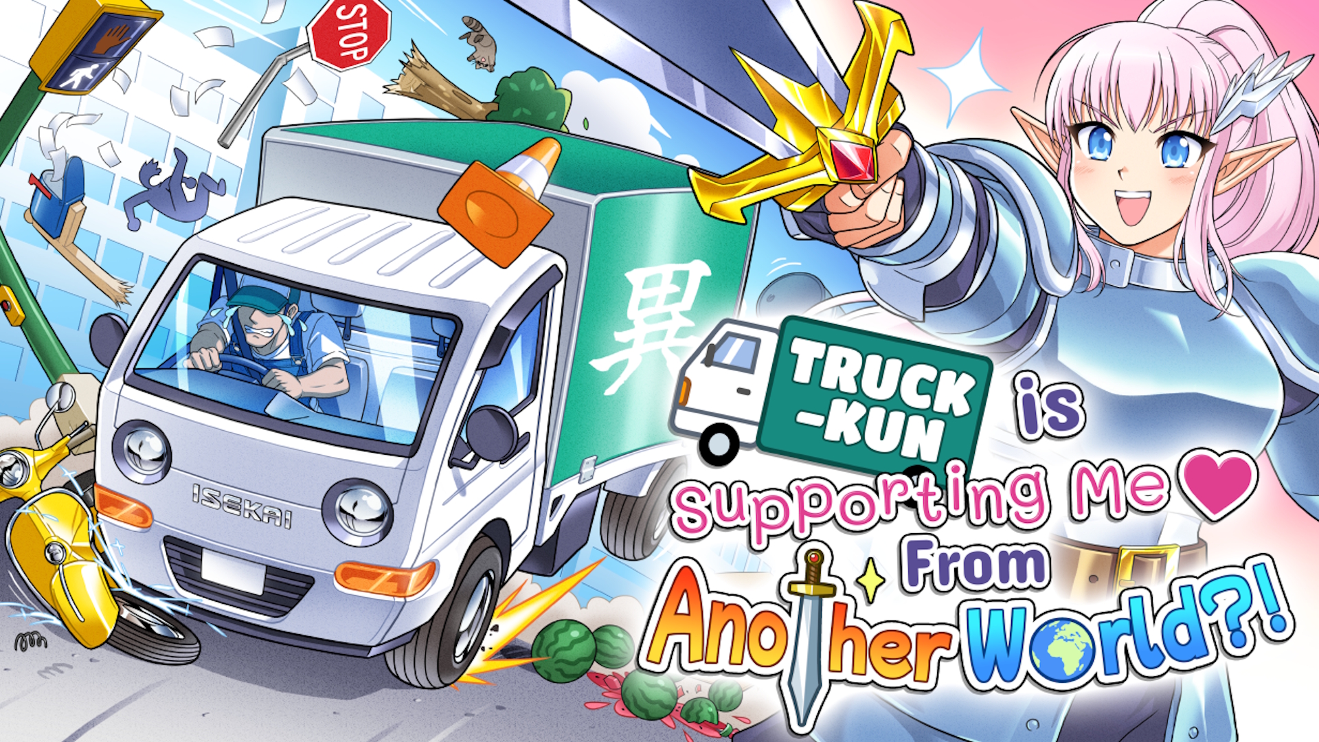 Truck-kun art 
