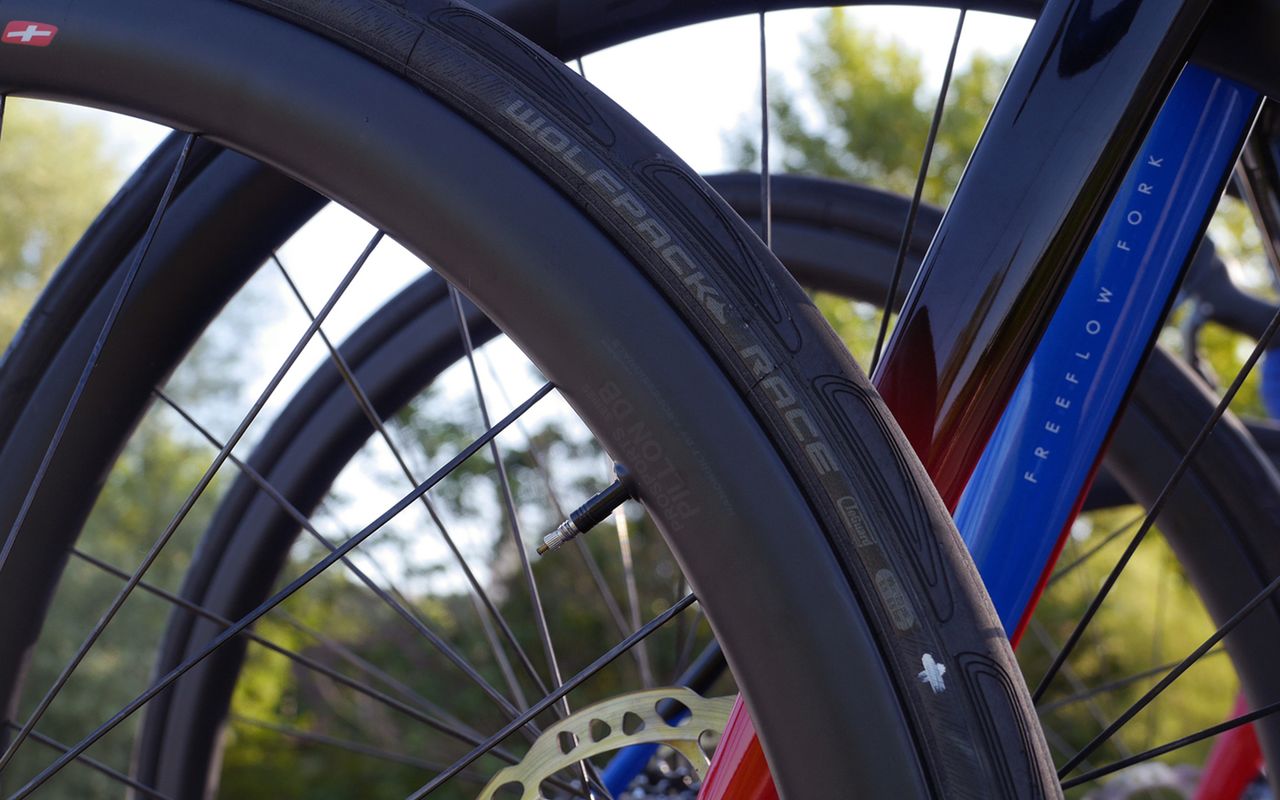 WNT Rotor use tyres from German brand Wolfpack