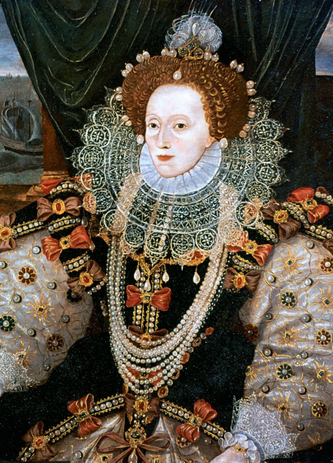 A panting of Queen Elizabeth I