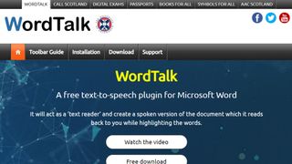 WordTalk website screenshot