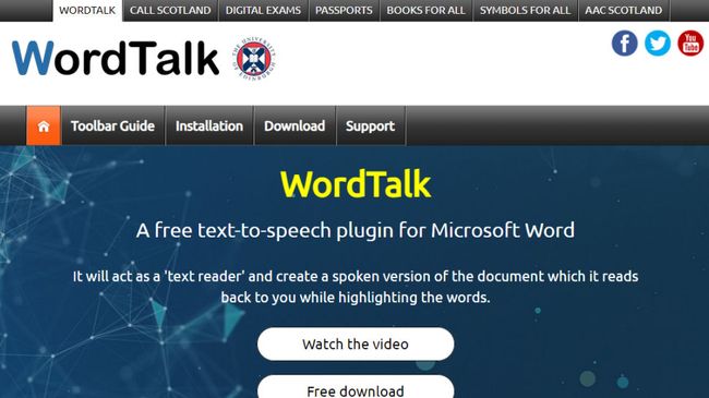 text to speech software word