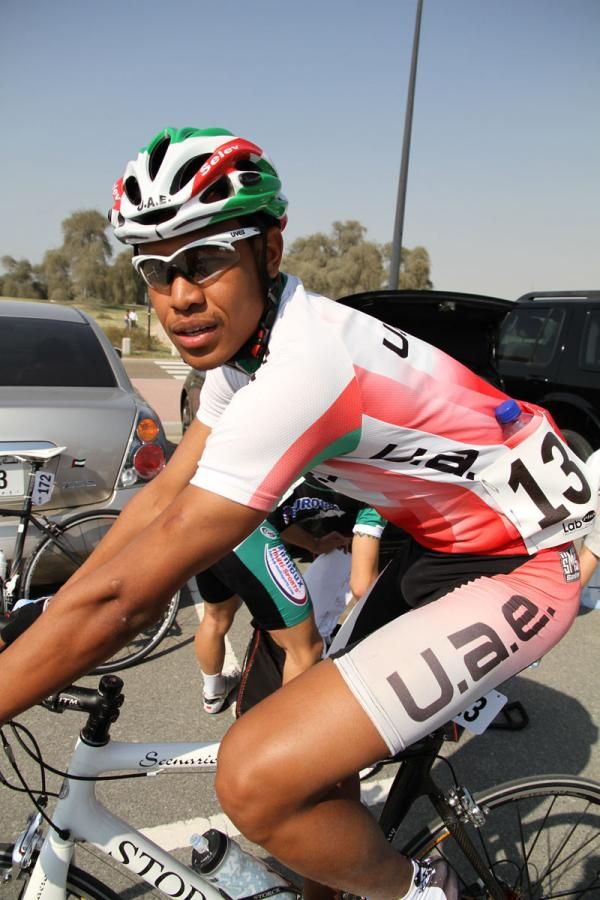 A UAE rider hoping for some home road advantage