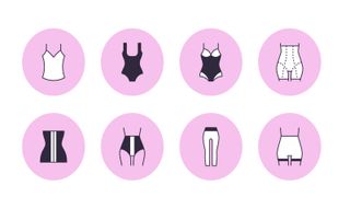 shapewear illustrations