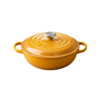 Enamelled Cast Iron Signature 2.5-Qt. French Oven in Nectar: $284