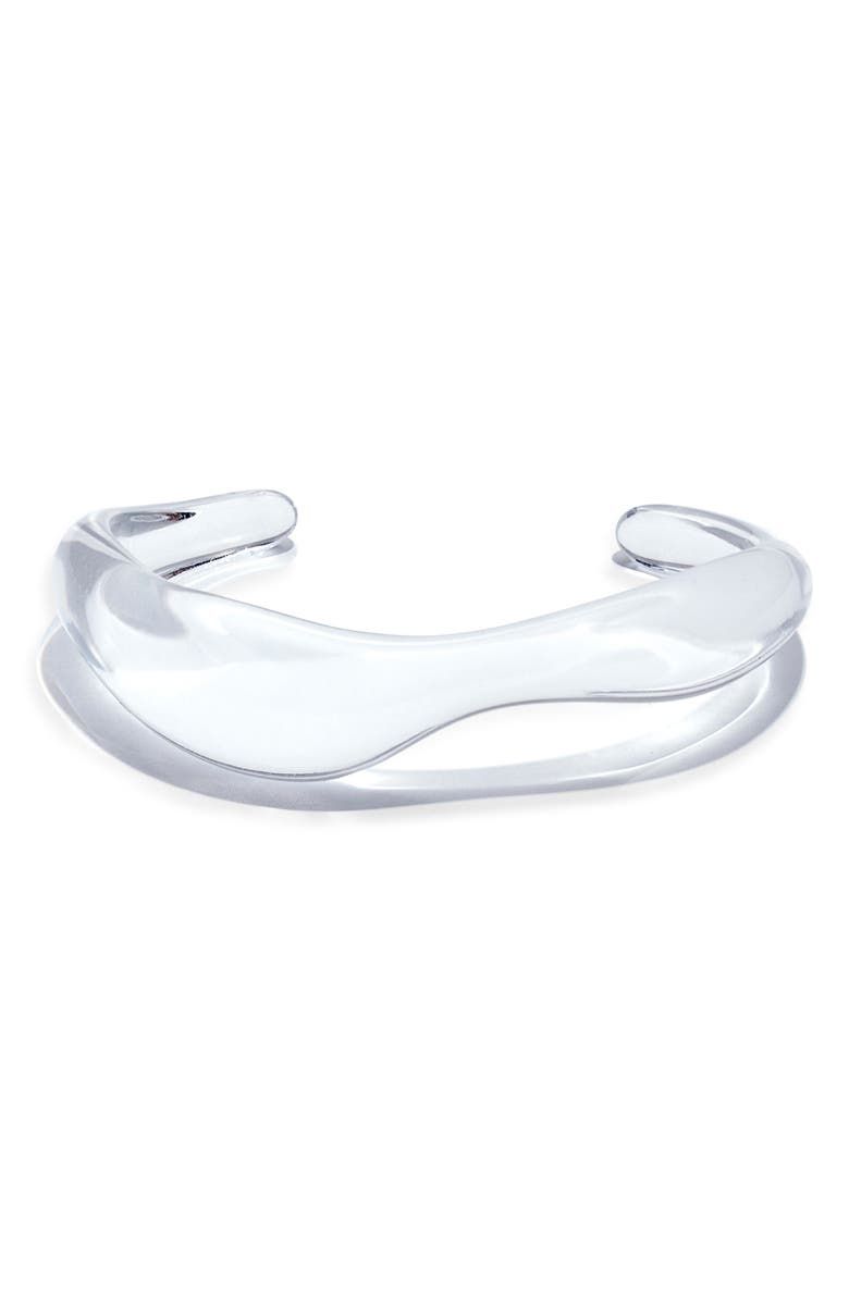 Transparent Dome Cuff Bracelet