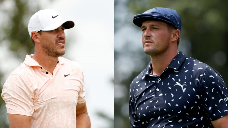 Koepka DeChambeau rivalry Stricker