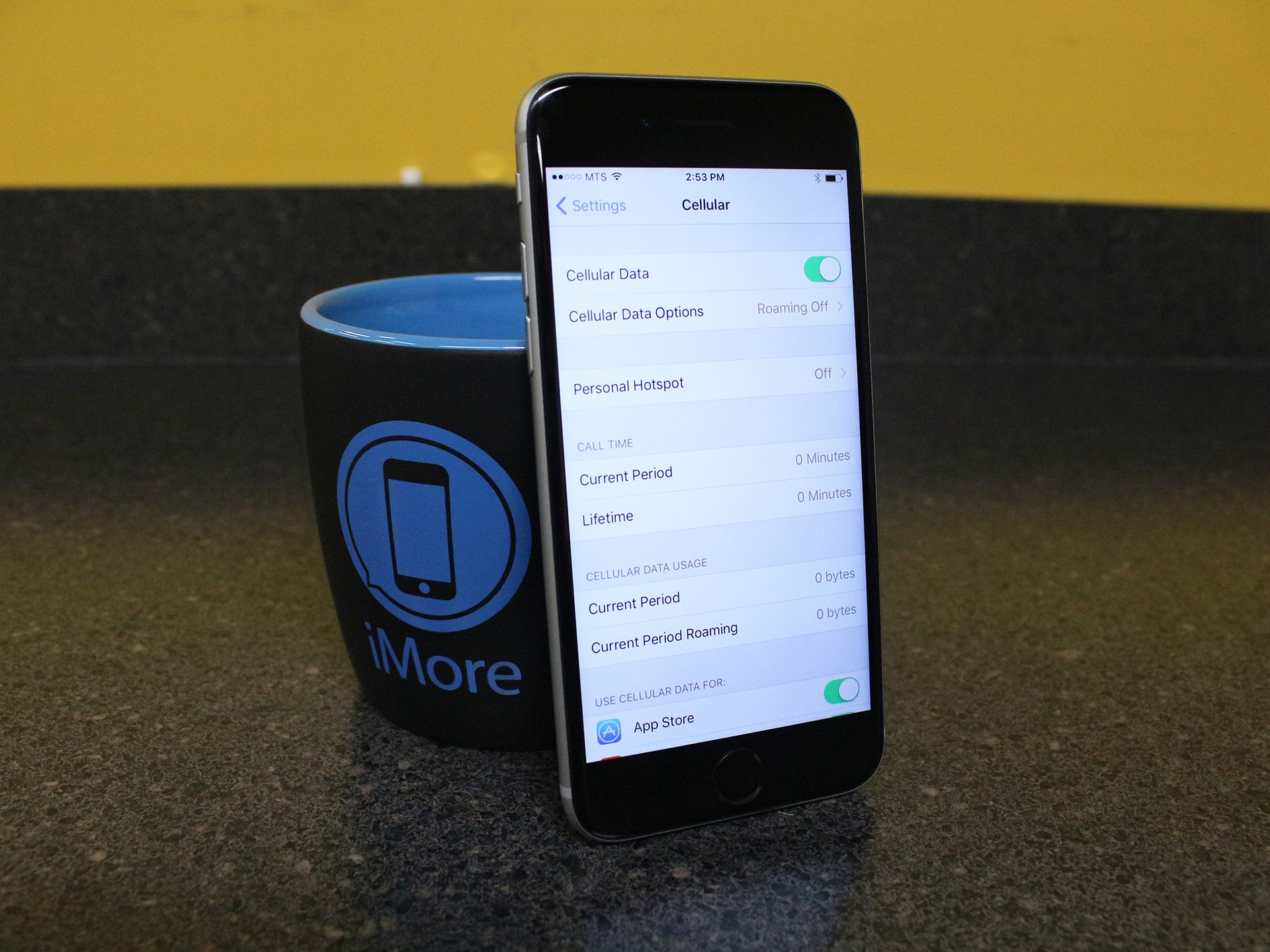 turn on cellular data iphone 11