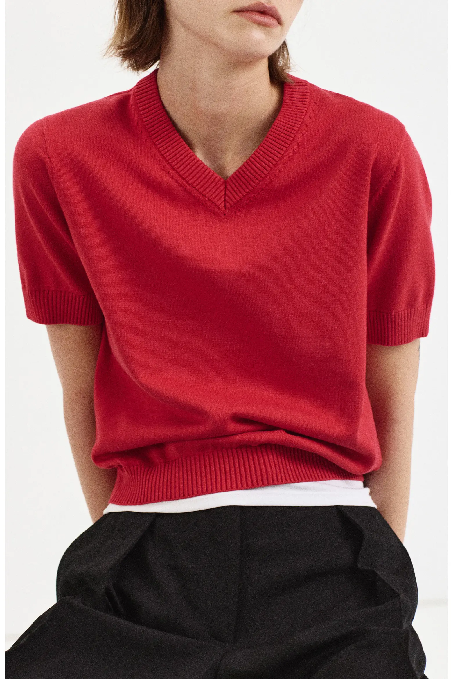 MANGO, V-Neck Sweater