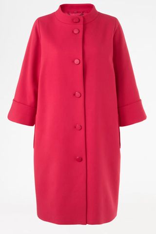 Jigsaw Pink Coat, £189