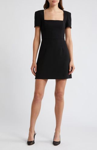 Whisper Short Sleeve Sheath Dress