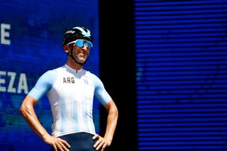 SAN JUAN ARGENTINA JANUARY 22 Maximiliano Richeze of Argentina and Team Argentina prior to the 39th Vuelta a San Juan International 2023 Stage 1 a 1439km stage from San Juan to San Juan on January 22 2023 in San Juan Argentina Photo by Maximiliano BlancoGetty Images