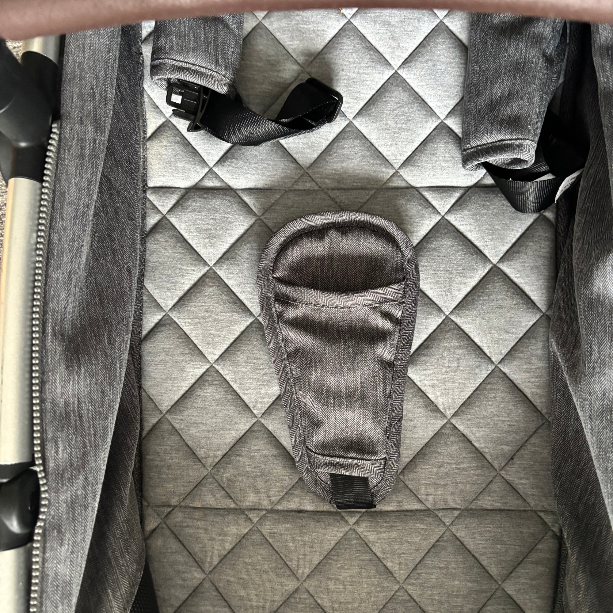 Using the Bissell SpotClean HydroSteam to clean a baby pushchair - after