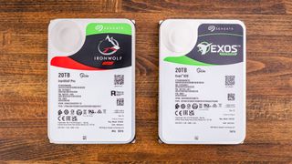 Seagate Exos X20 and IronWolf Pro 20TB HDDs