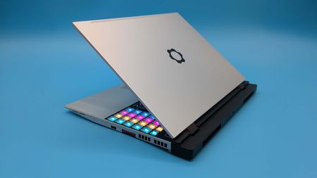 Framework 16 gaming laptop with the RTX 5070 mobile GPU upgrade module