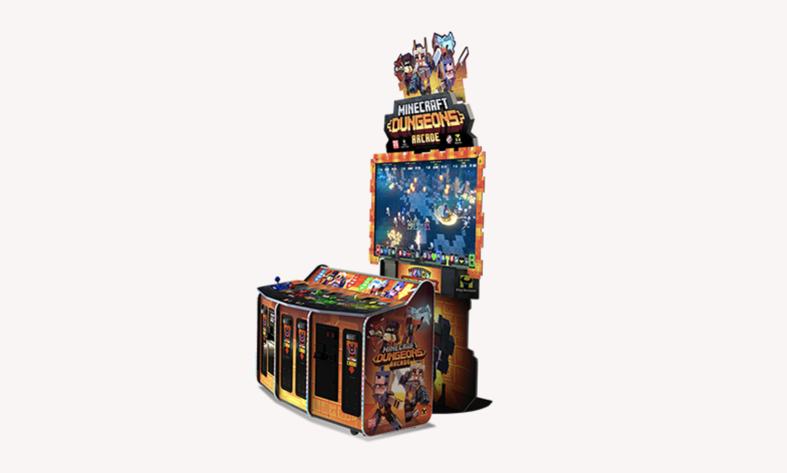 This new Minecraft Dungeons Arcade cabinet offers 