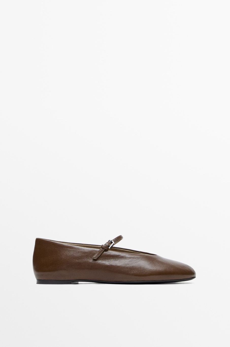 Massimo Dutti, Soft Leather Ballerinas