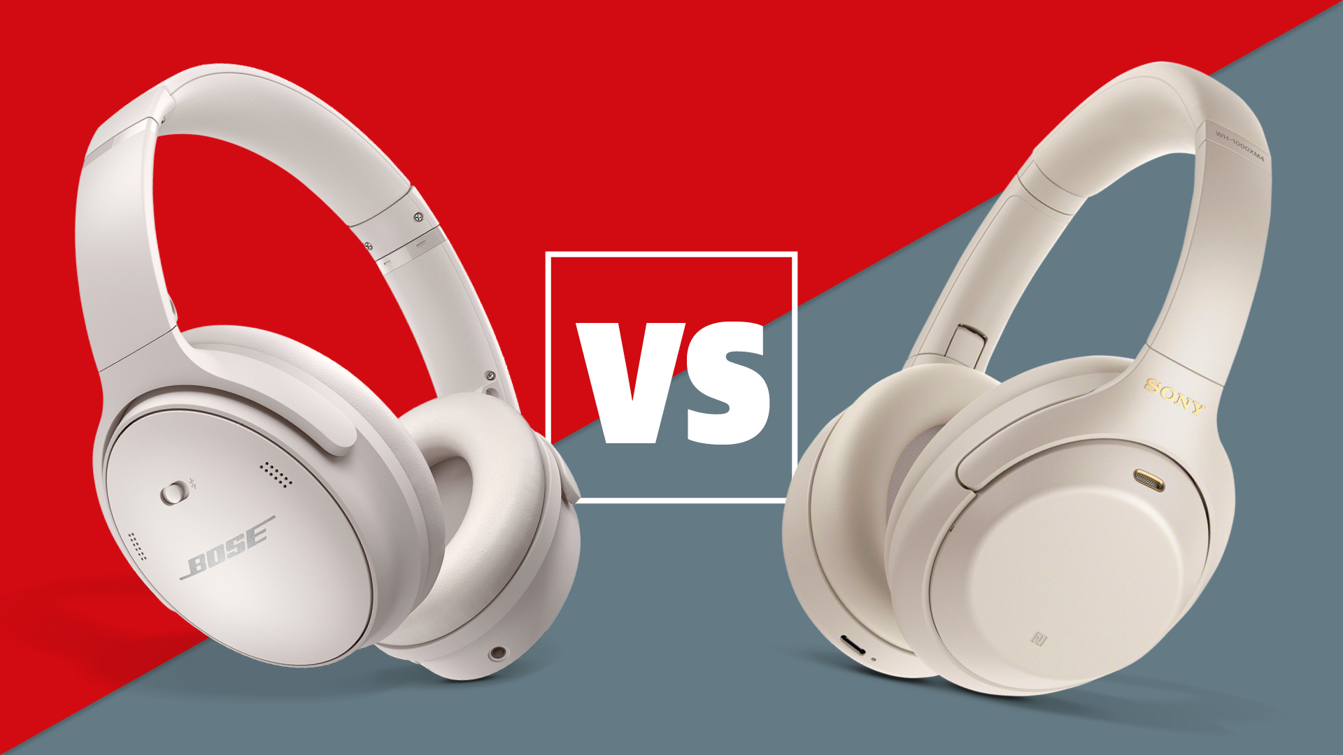 grænseflade dialekt kul Bose QC45 vs Sony WH-1000XM4: which are the best noise-cancelling  headphones? | What Hi-Fi?
