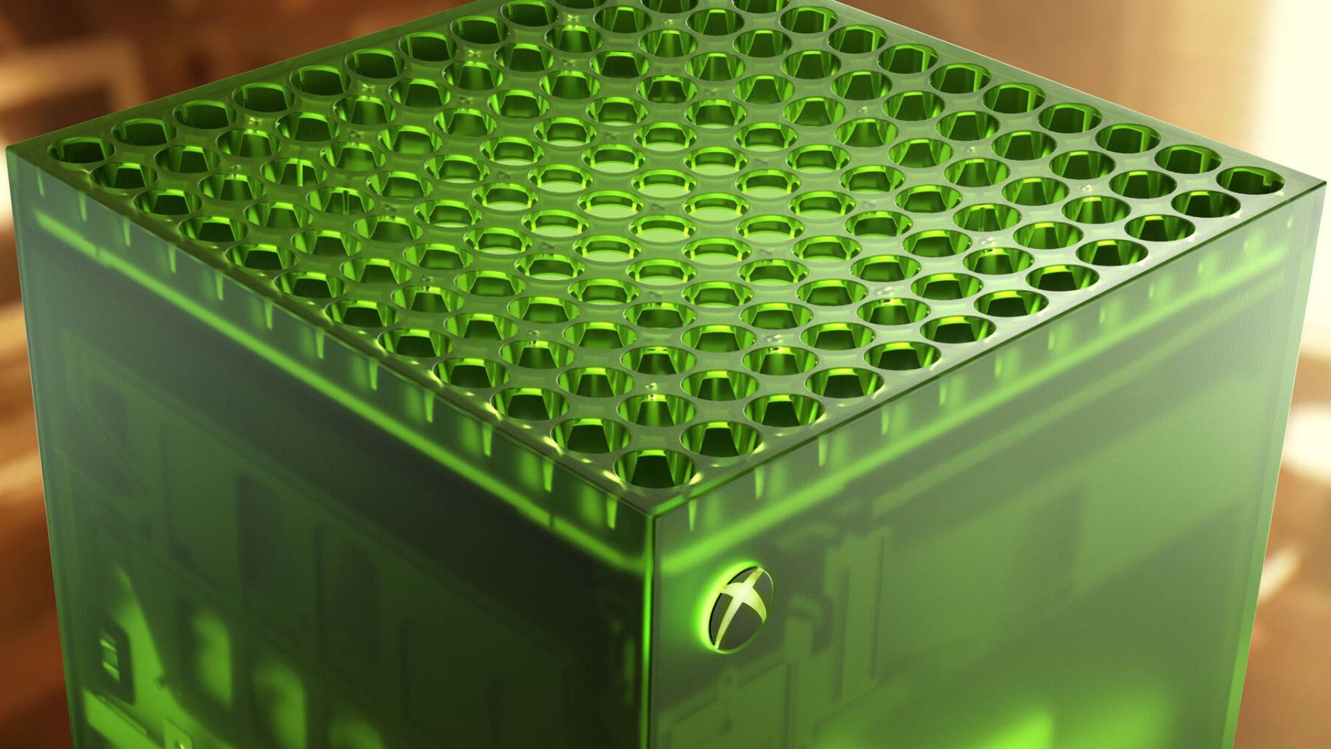 Official images of the new 25th Anniversary Xbox Series X console.