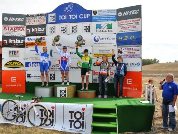 The Women's podium.