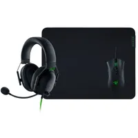 Razer Battle Bundle (DeathAdder V2 mouse + BlackShark V2 X headset + Gigantus V2 M mouse mat) |$150$79.99 Best Buy