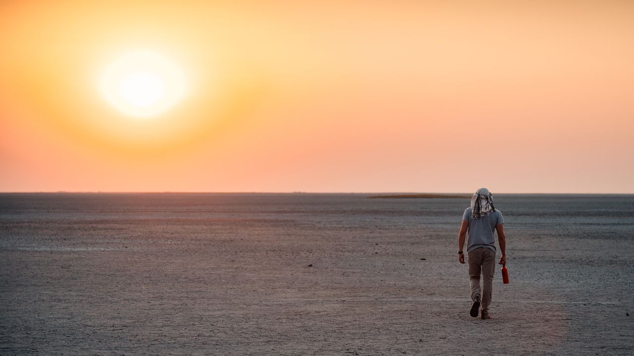 Makgadikgadi salt pans, Botswana