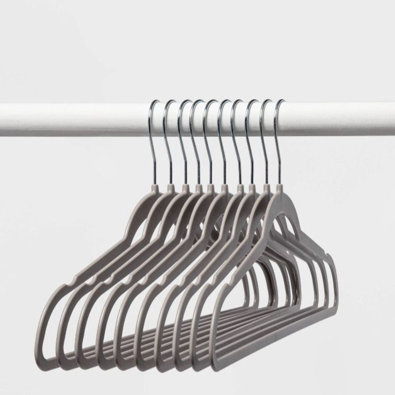 Paket 10 gantungan plastik tipis