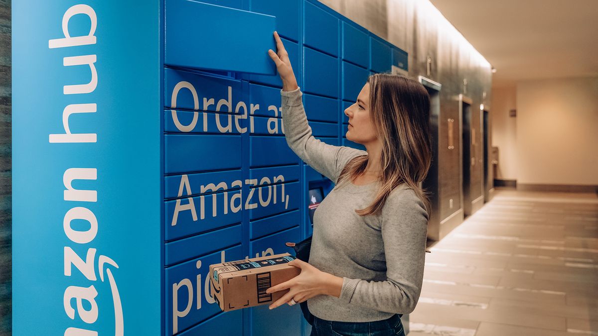 Amazon Hub self-service lockers launch in Australia – just in time for