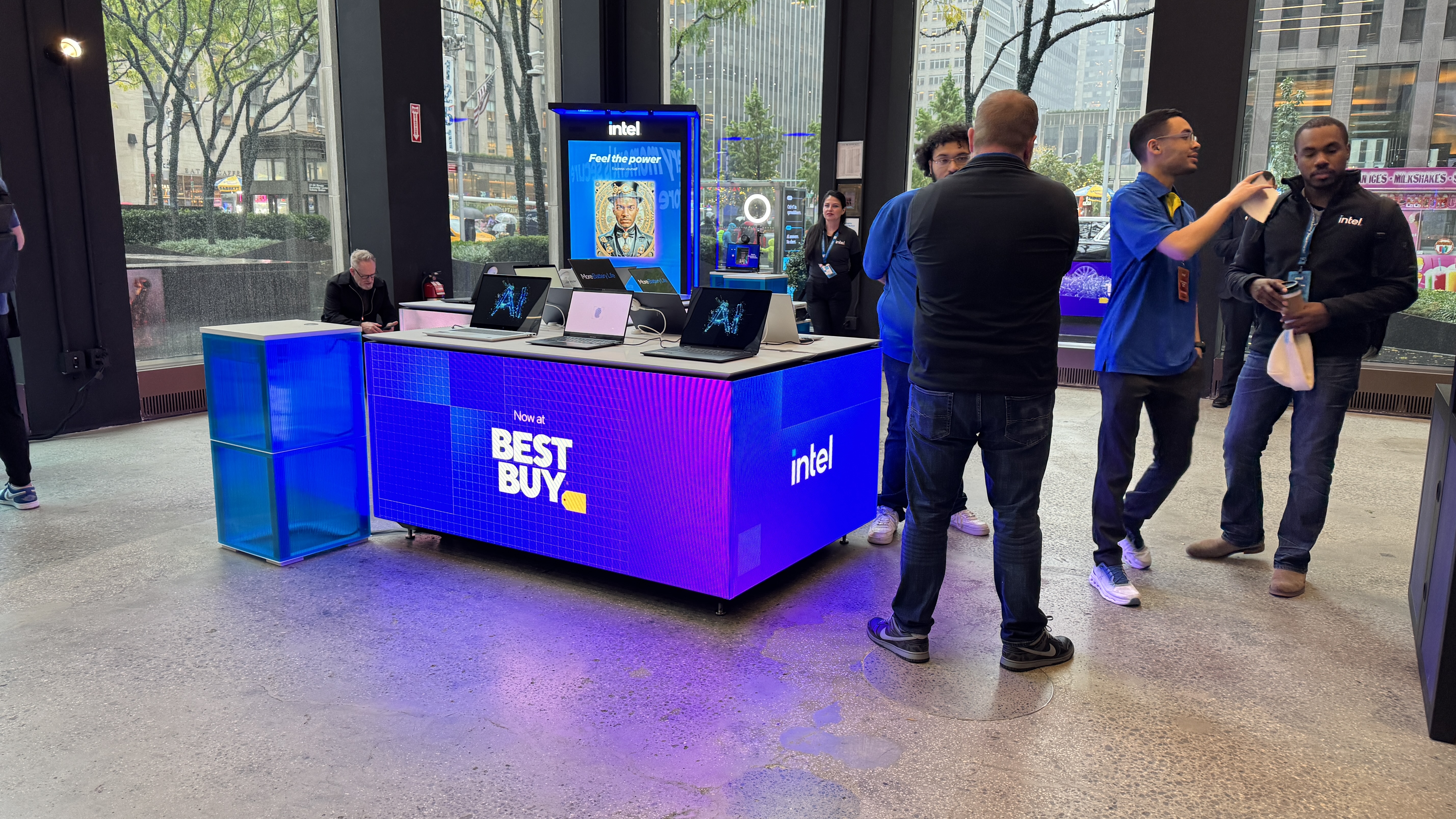 Intel NYC 2025 pop-up store