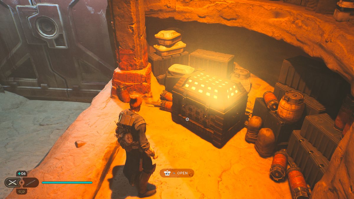 Screenshot of Star Wars Jedi: Survivor.