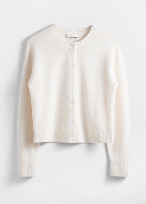 Boxy Merino Wool Cardigan