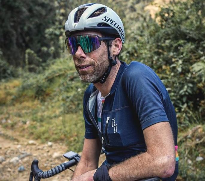 Laurens ten Dam all smiles two days before the start of the 852km Transcordilleras Rally Colombia
